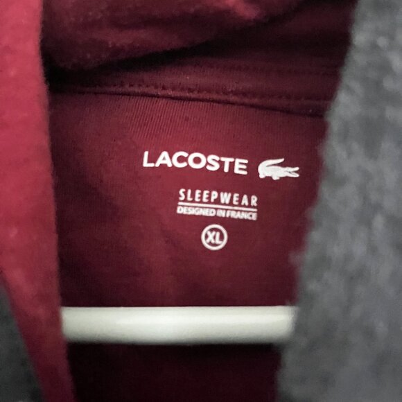 Lacoste Men's Long Sleeve Hoodie - Picture 3 of 4